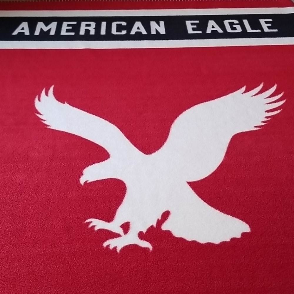 American Eagle Outfitter Red White Blue Throw
